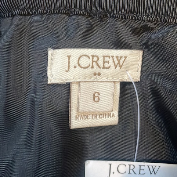 NWT J. Crew Black Sequin Miniskirt For Holiday Christmas New Years Eve Size 6 - Picture 2 of 10